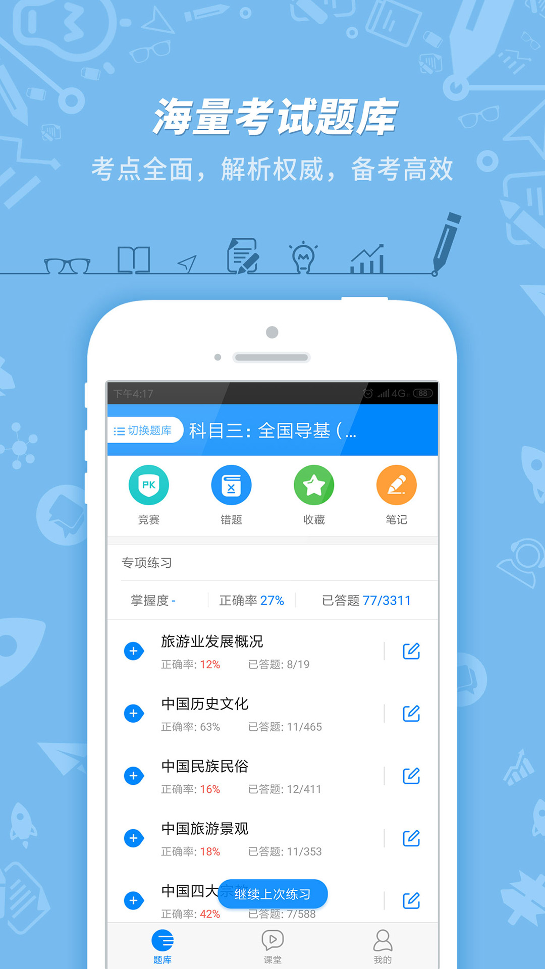 导游证考试软件封面