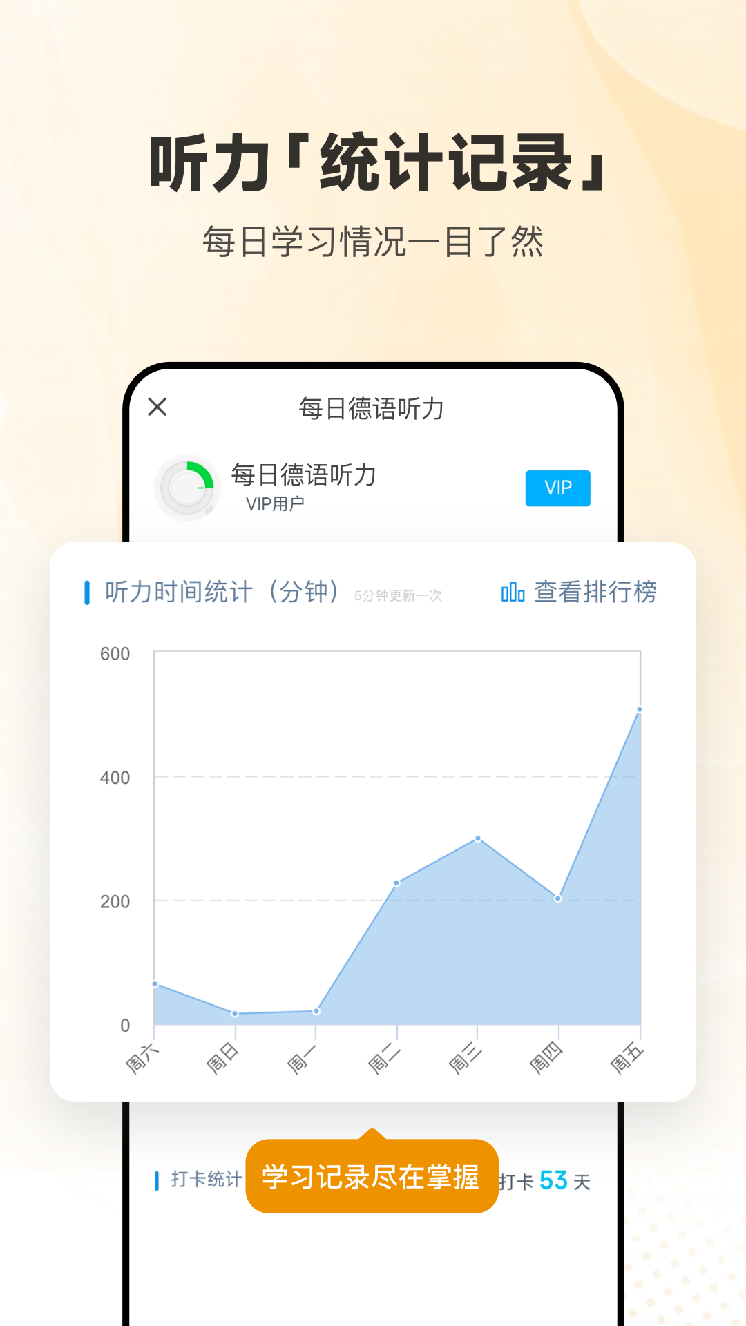 每日德语听力软件封面