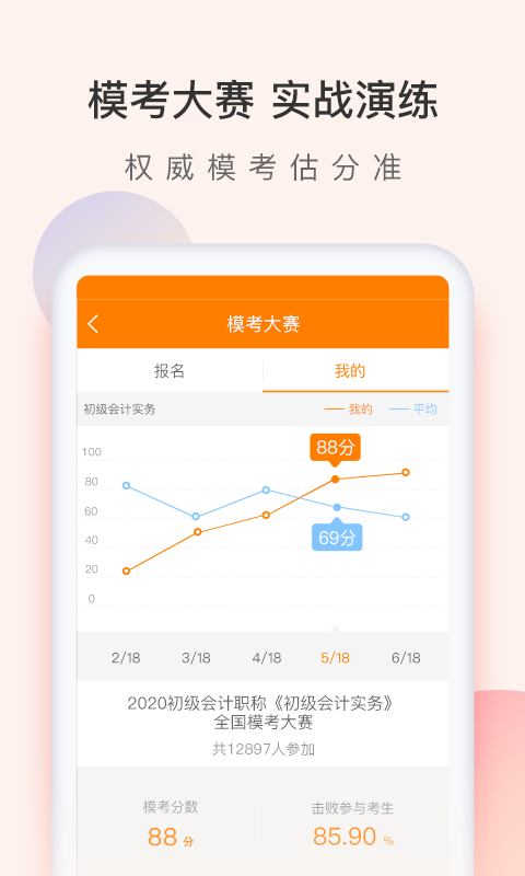 会计职称万题库软件封面