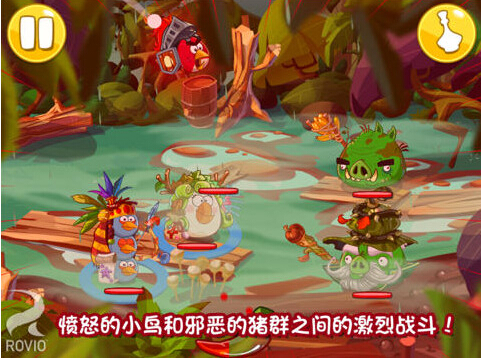 愤怒的小鸟英雄传ipad软件封面