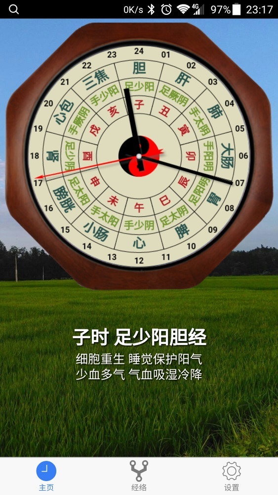 小猴经络时钟软件封面