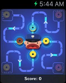 Cops and Donuts! Dont block the lines Apple Watch软件封面