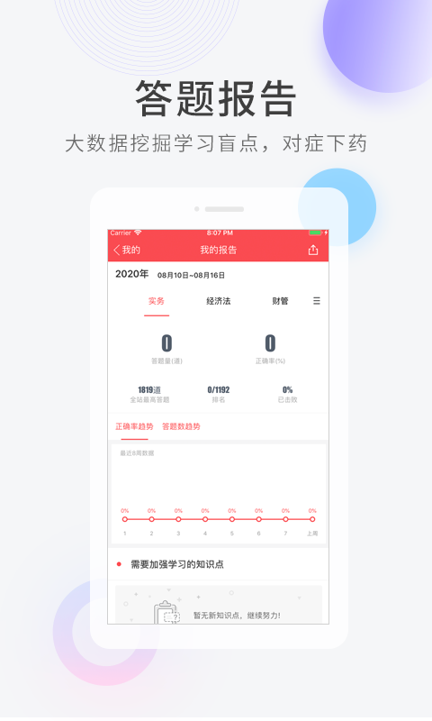 会计快题库软件封面