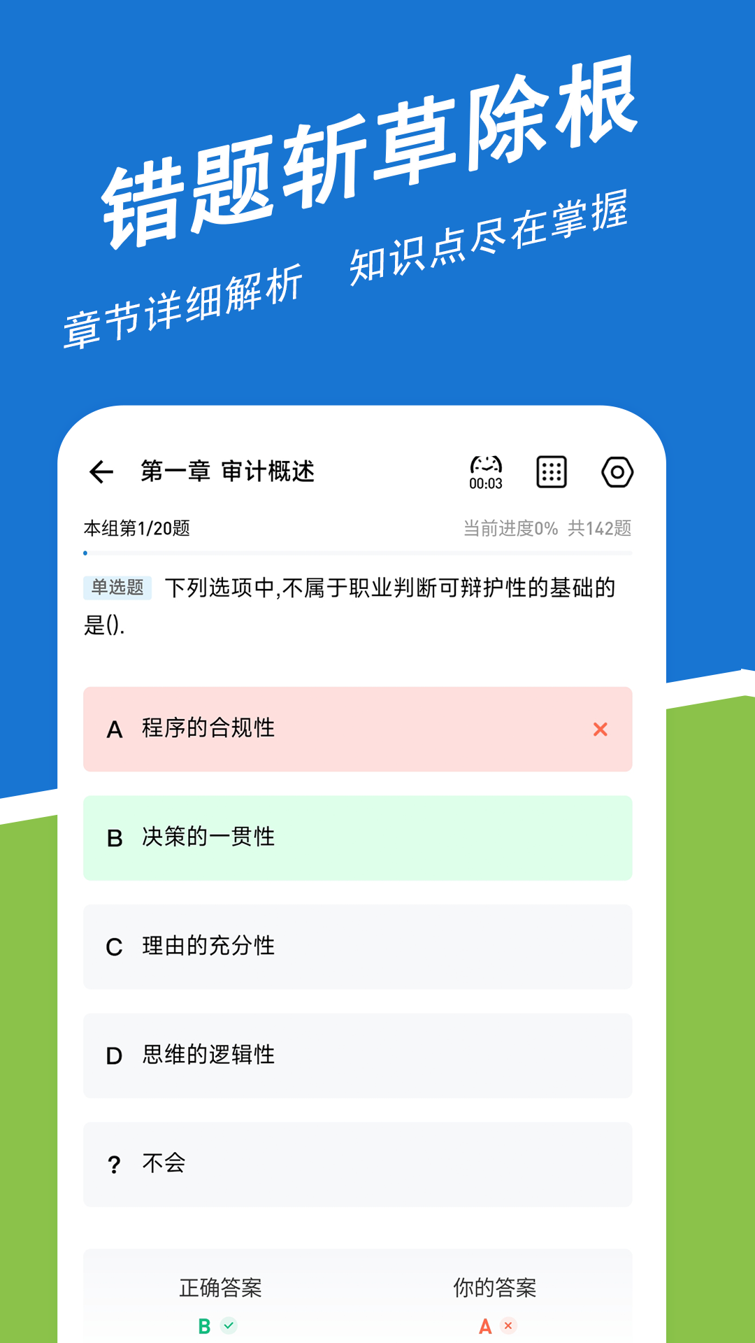 注册会计师练题狗软件封面