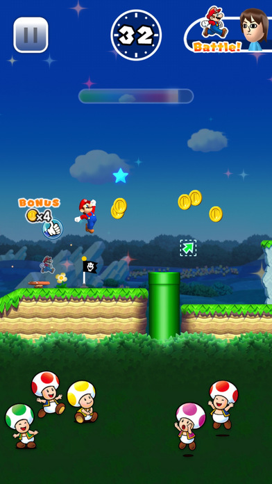 super mario run超级马里奥iOS软件封面