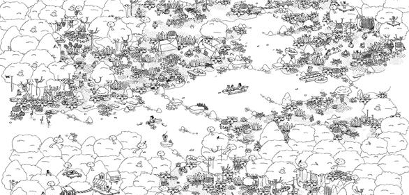 Hidden Folks Game Level Screenshot