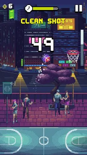 像素扣篮手游ios软件封面