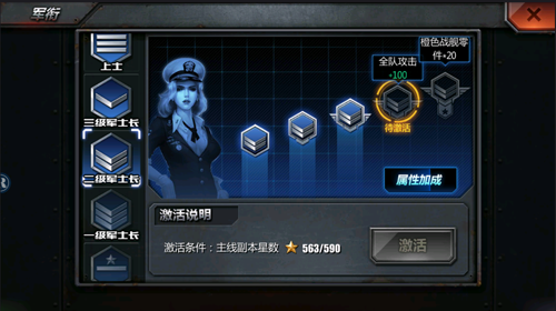 军衔系统说明图片