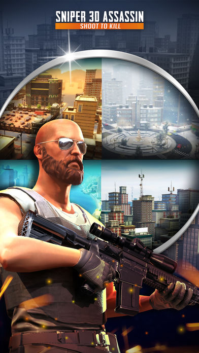 Sniper 3d无限金币钻石iOS软件封面