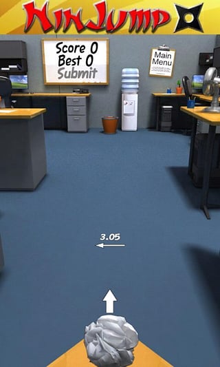 Paper Toss扔纸团ios软件封面