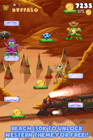 Froggy Jump苹果手机软件封面