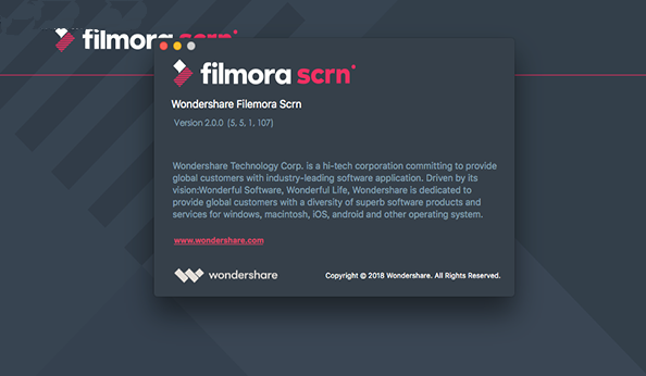 Wondershare Filmora Scrn Screenshot