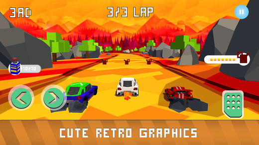 Blocky Racing游戏ios软件封面