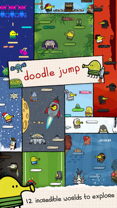 Doodle Jump游戏ios软件封面