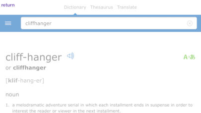 CliffhangerLite iOS软件封面