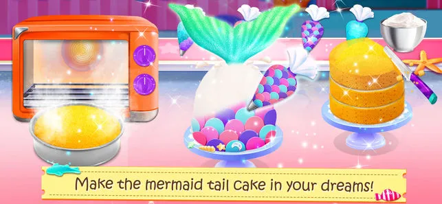 美人鱼甜点烘焙大师ios软件封面