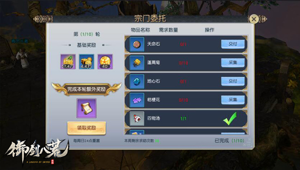 宗门委托图