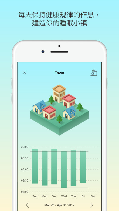 sleeptown iOS软件封面