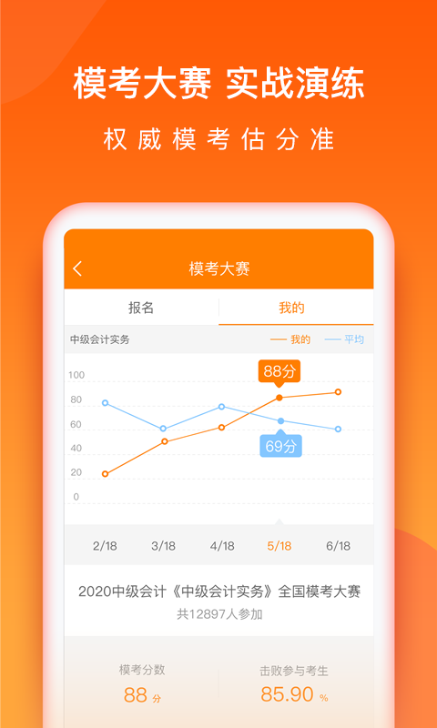 中级会计职称万题库软件封面