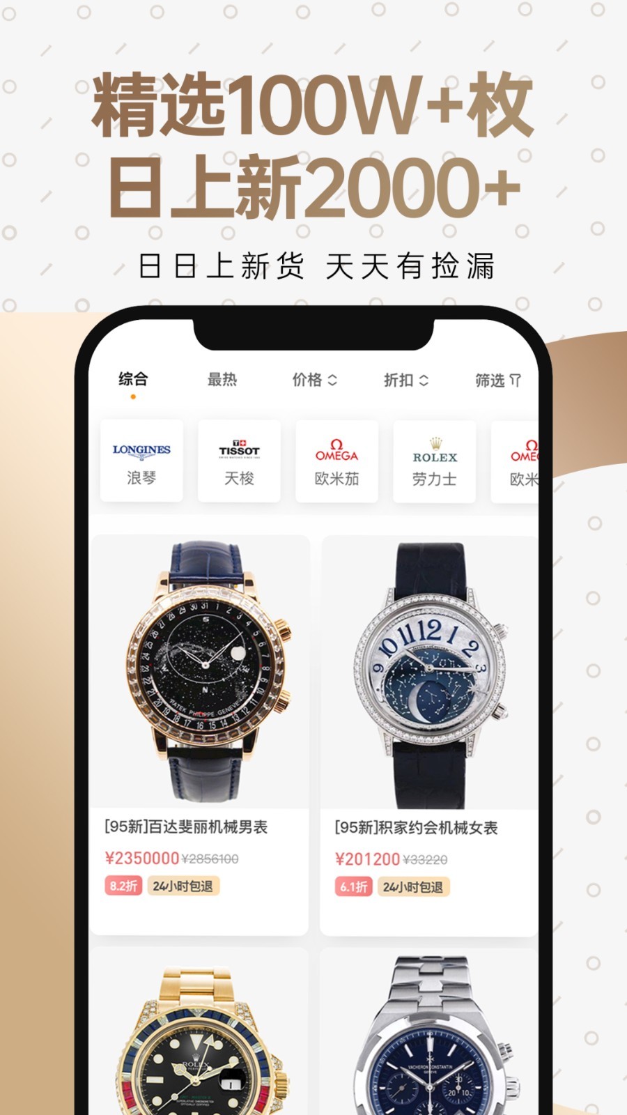 万表二手表软件封面