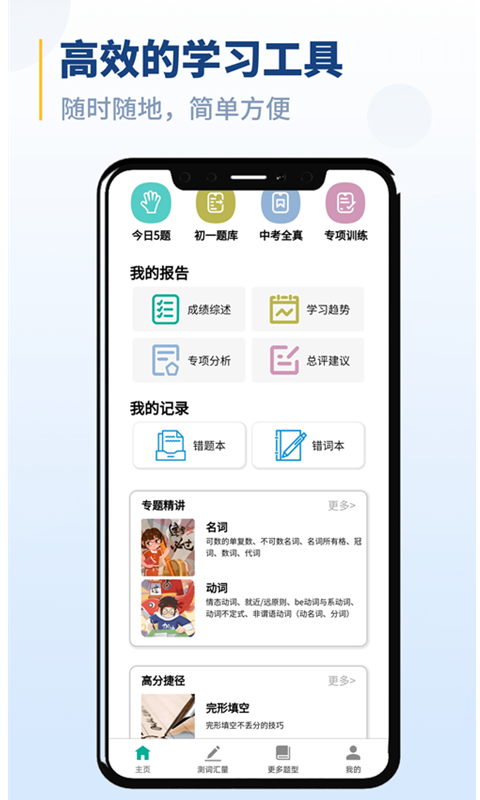初中语法软件封面