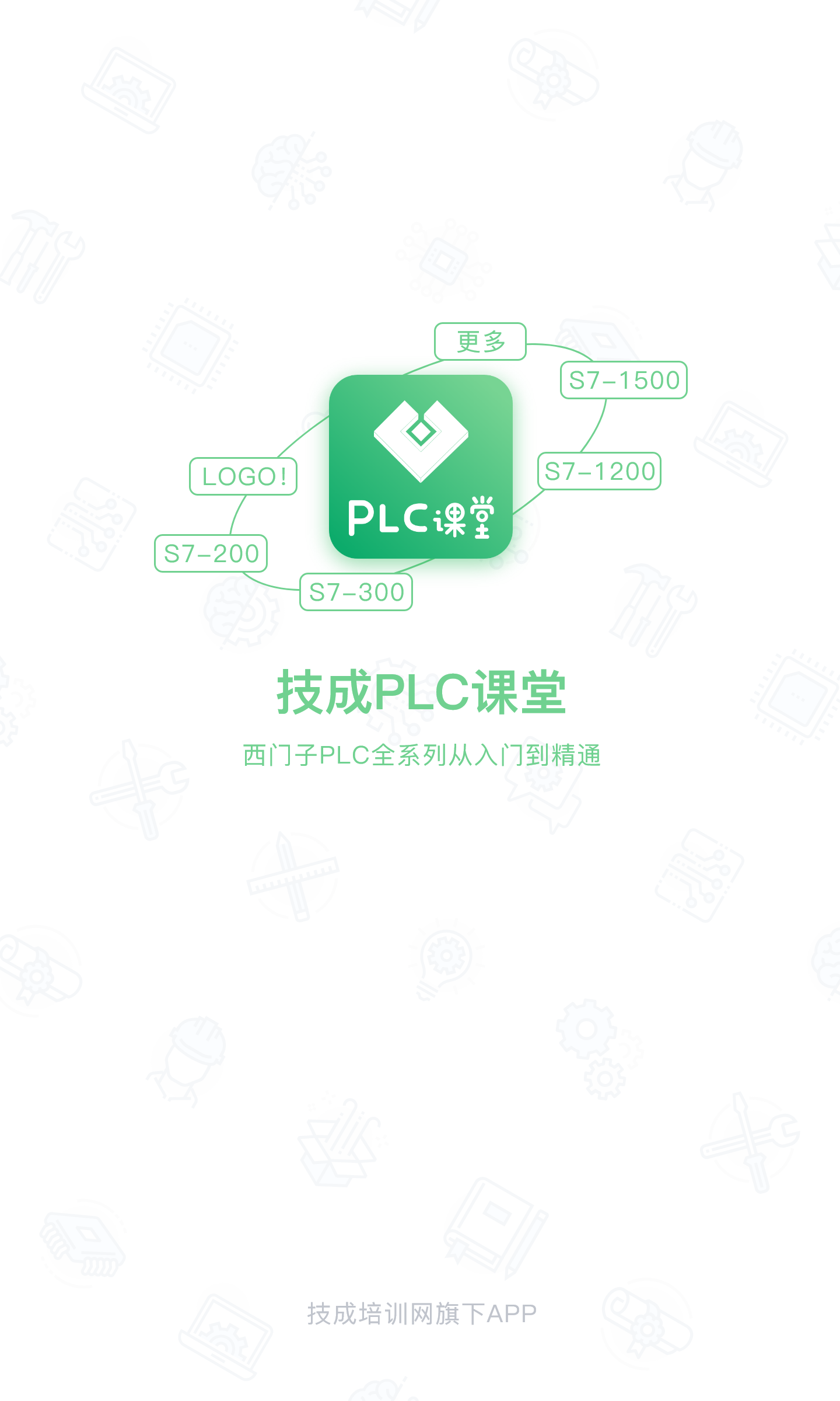 技成PLC课堂软件封面