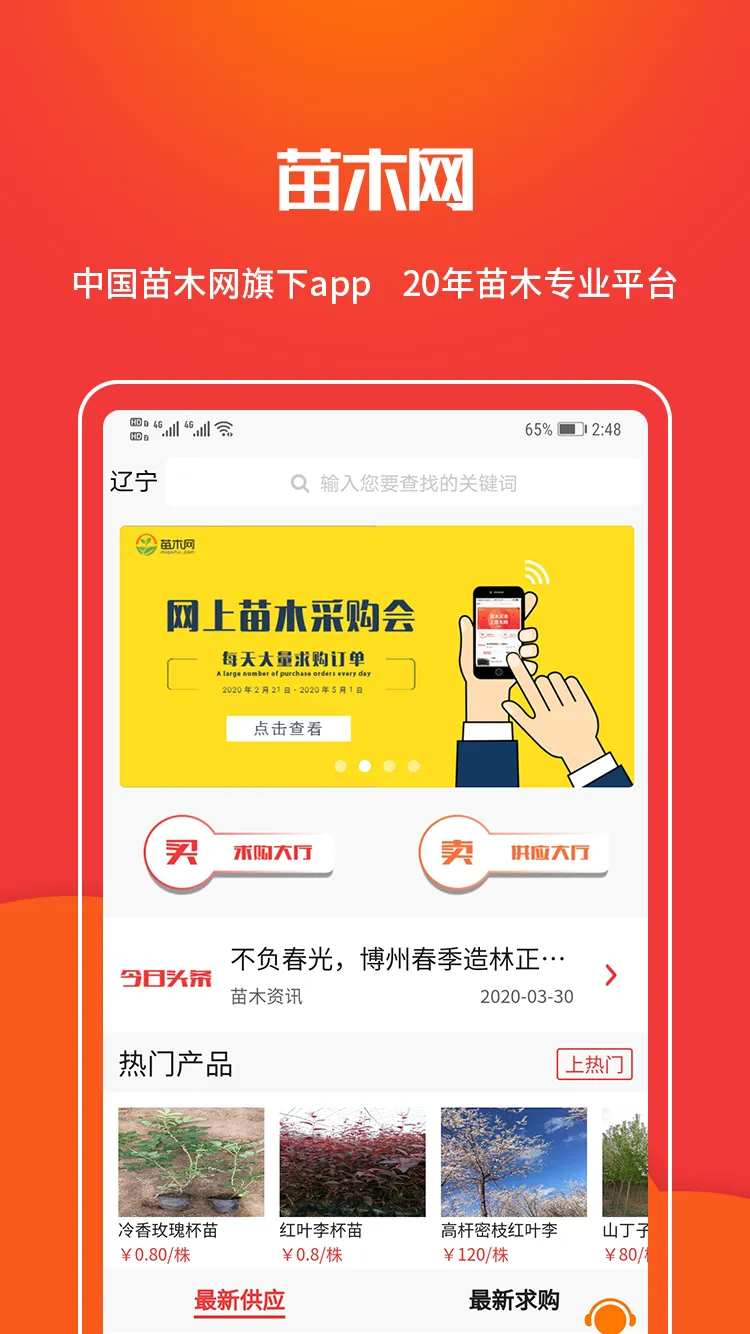 苗木网软件封面