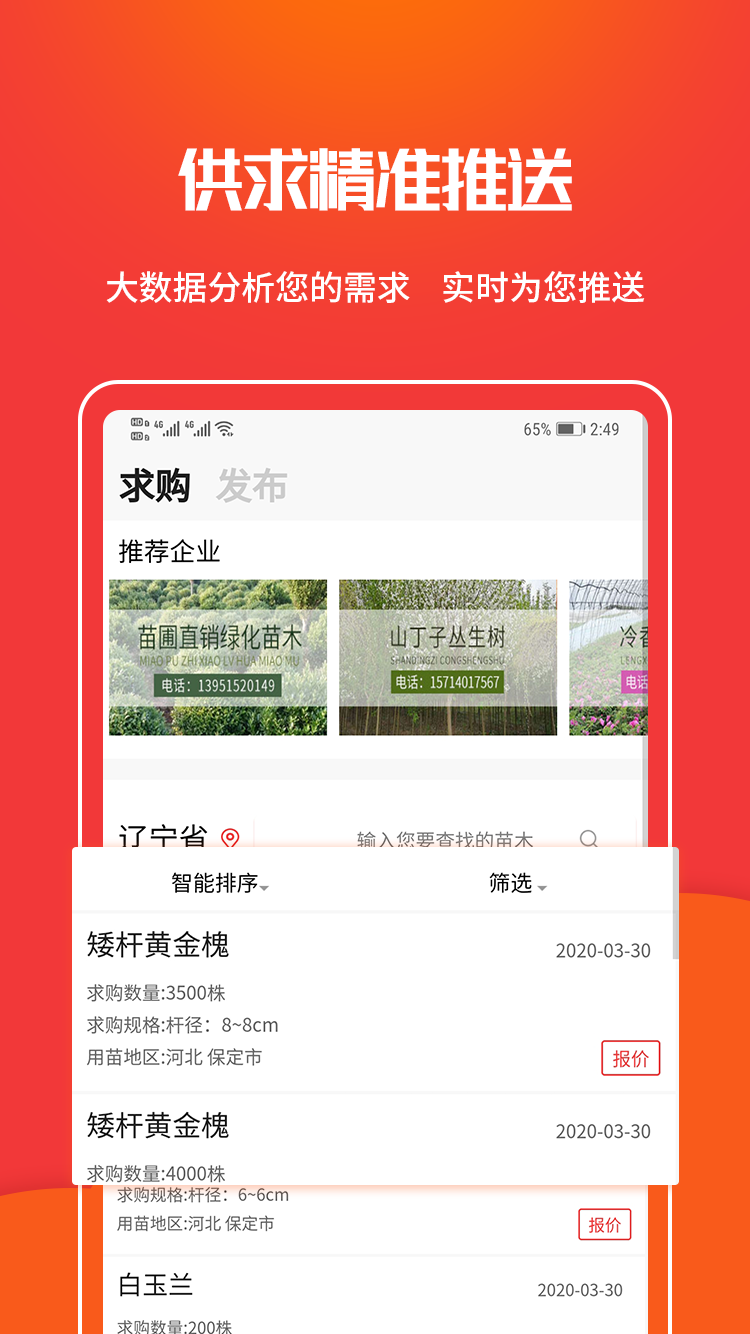 苗木网软件封面