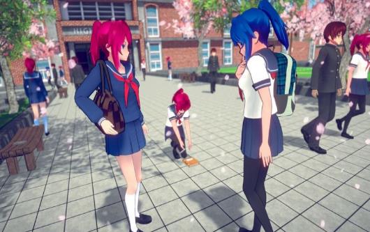 动漫高学校女孩生活3D中文软件封面