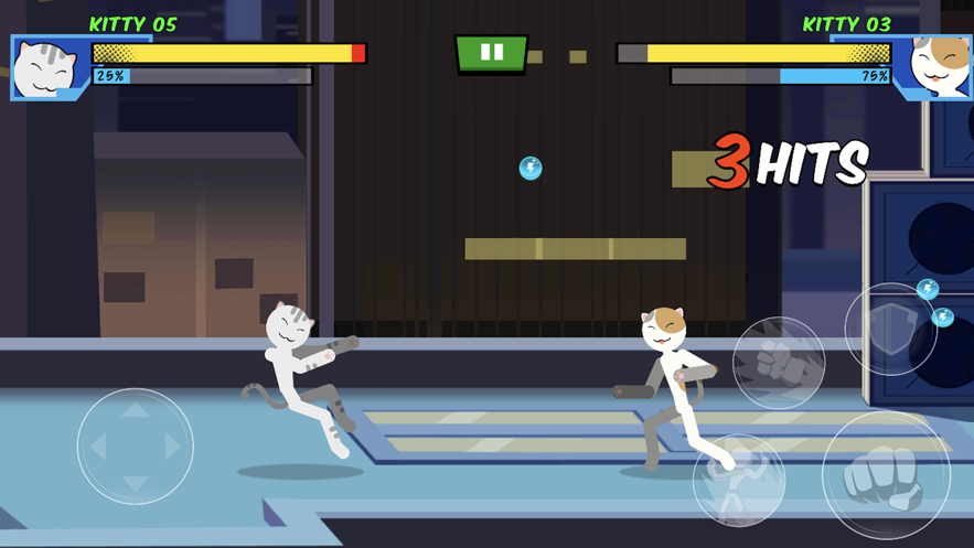 Cat Fighter Battle