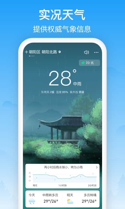 相雨天气软件封面
