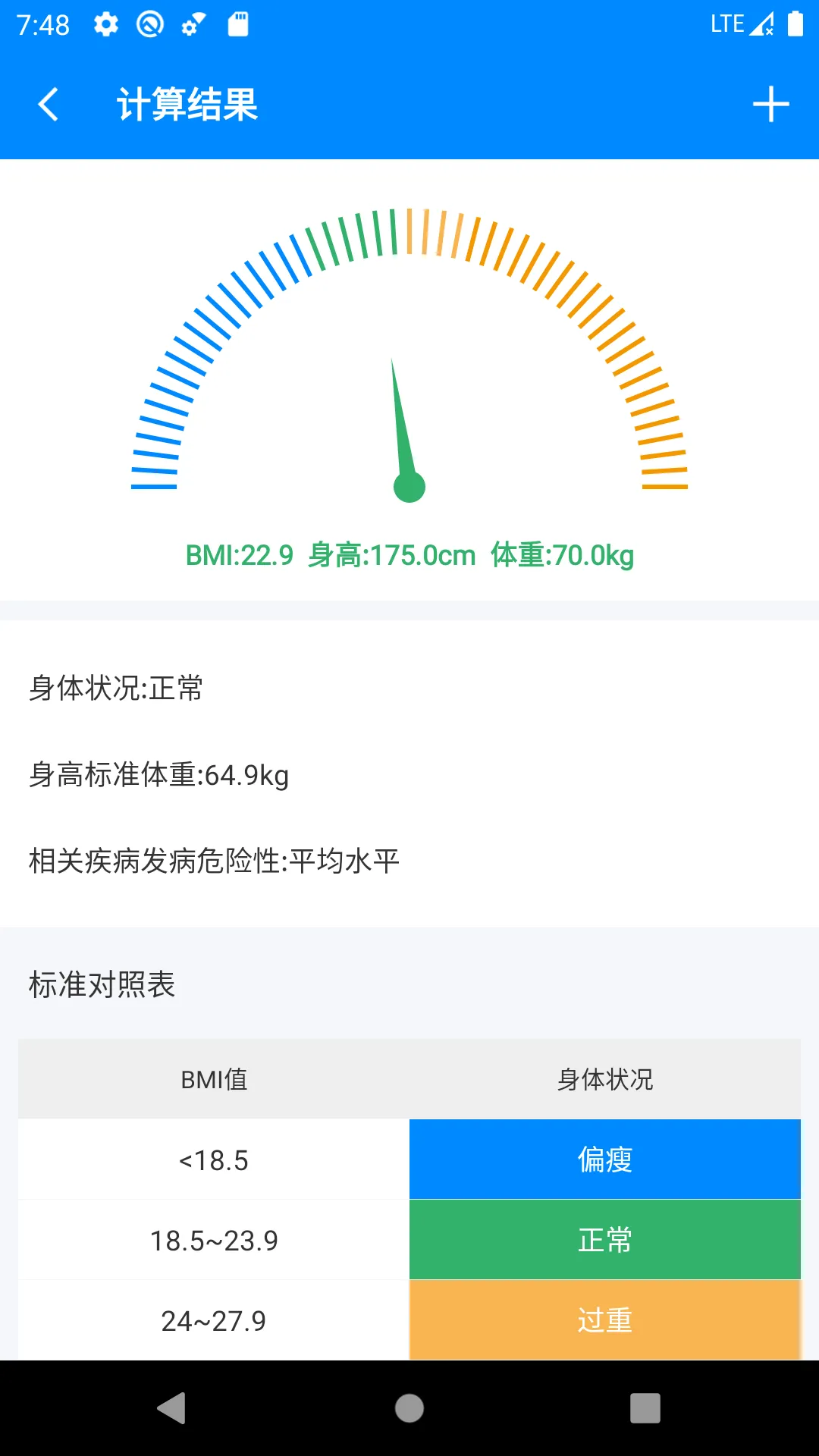 BMI计算器软件封面