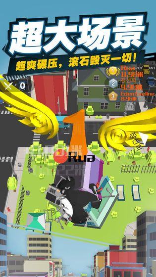 疯狂滚石大作战ios软件封面