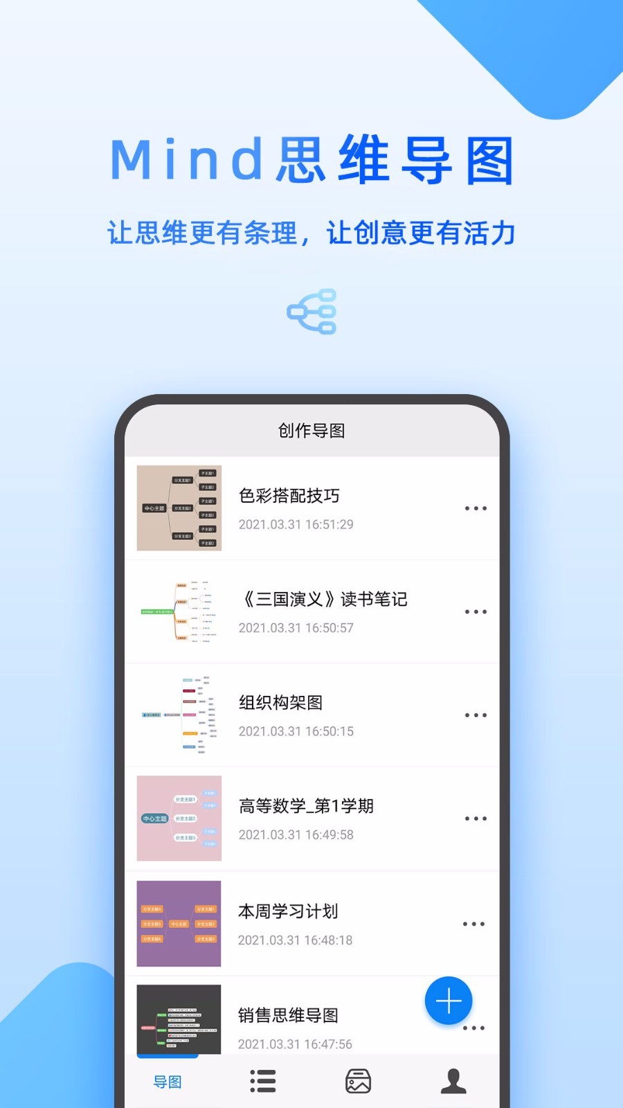Mind思维导图软件封面