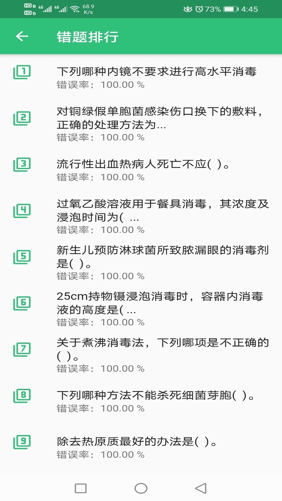 消毒技术主治医师软件封面