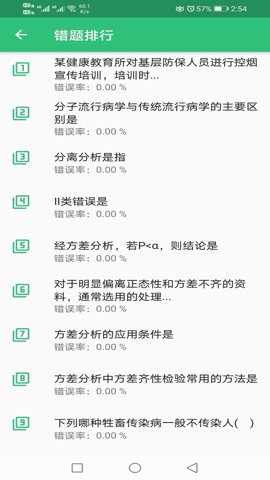 健康教育中级题库软件封面