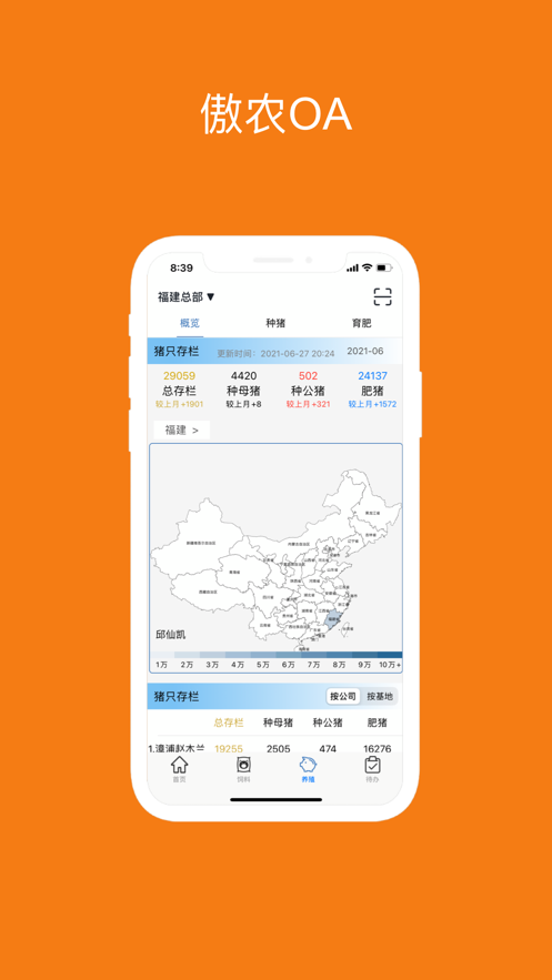 傲农OA软件封面