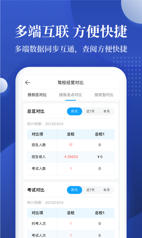 驾校报表软件封面
