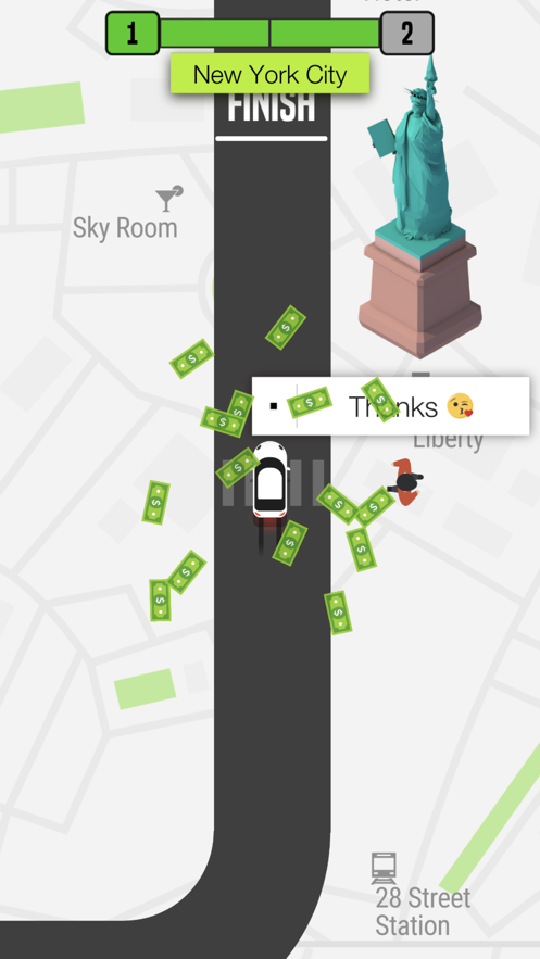 疯狂跑车3D手机iOS软件封面