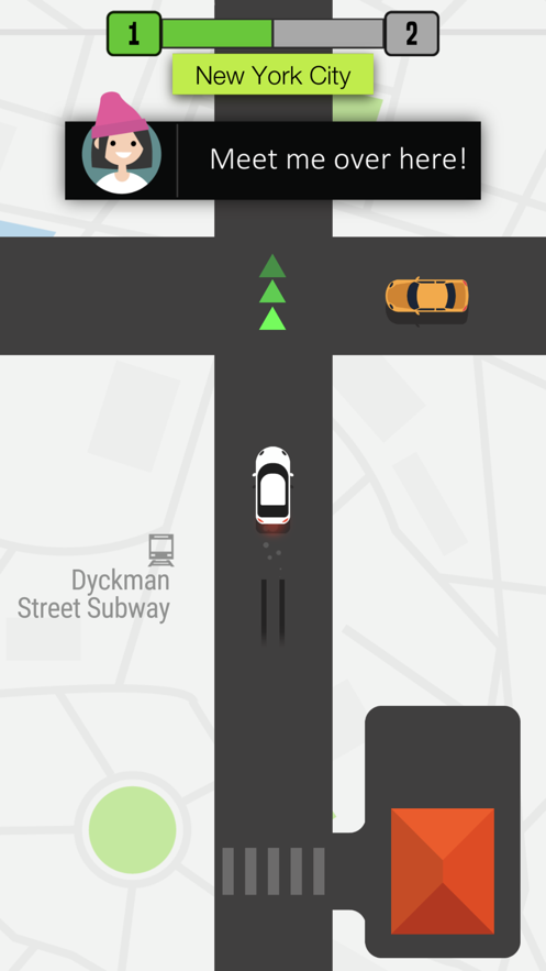 疯狂跑车3D手机iOS软件封面