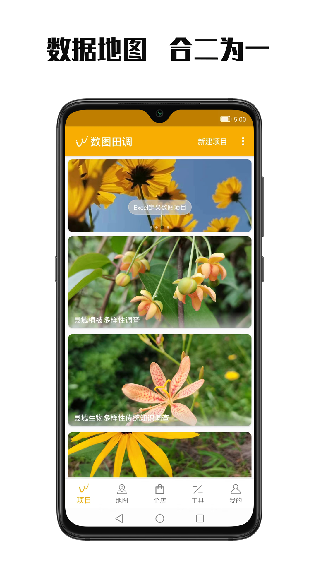 数图田调软件封面