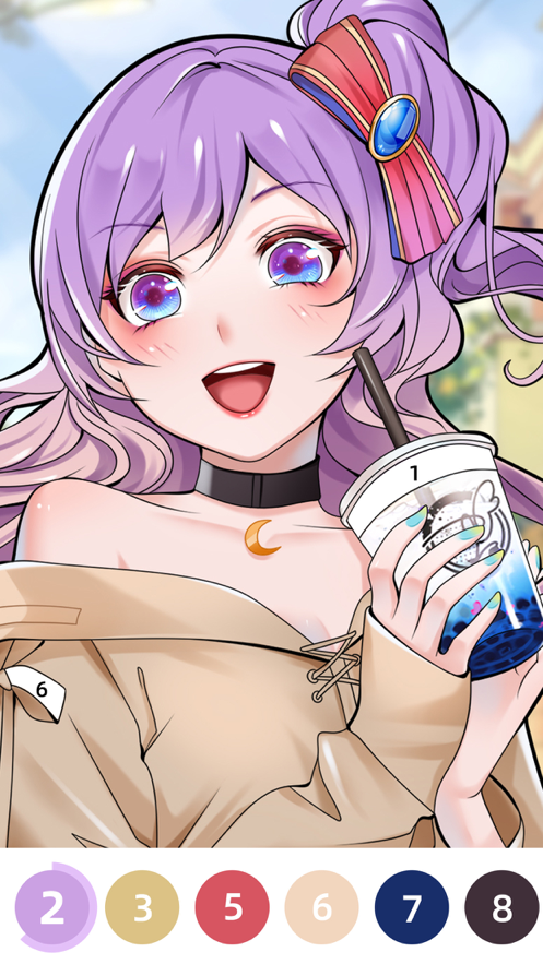 花花填色游戏iOS软件封面