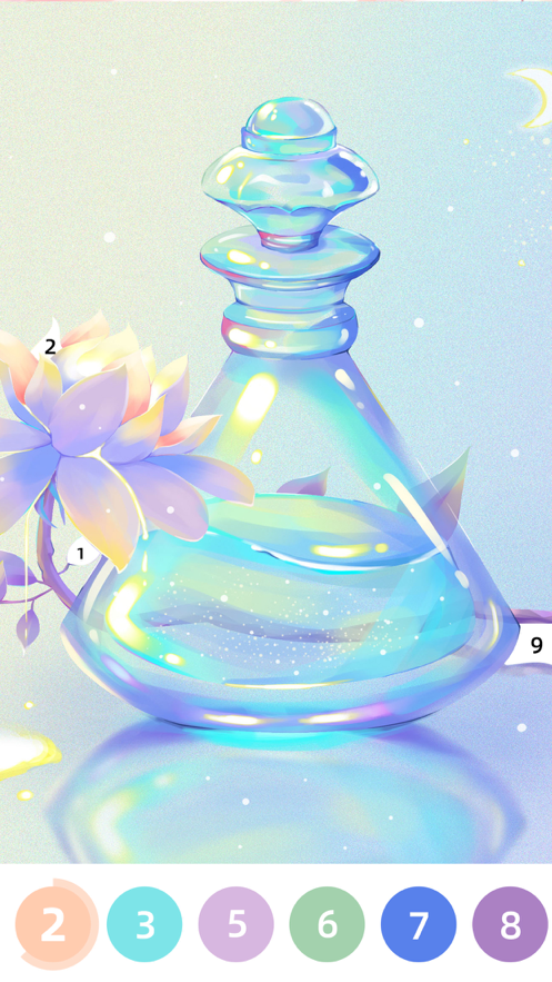 花花填色游戏iOS软件封面