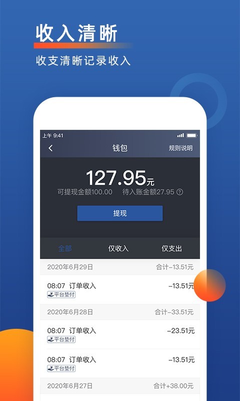 聚优出租司机端软件封面