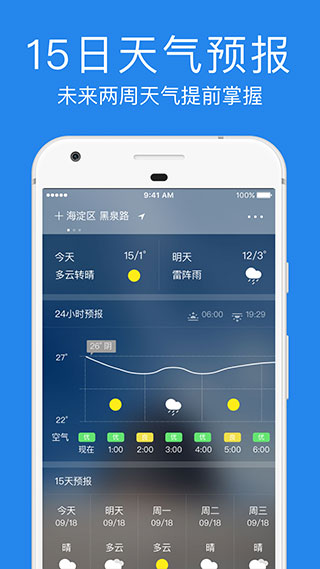 鲨鱼天气软件封面