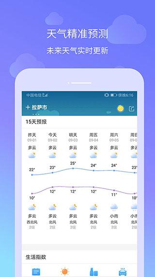 懒人天气预报本第2张手机截图
