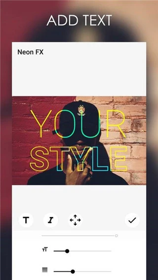 霓虹滤镜软件封面