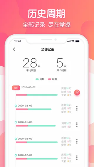 大姨妈助手app软件封面
