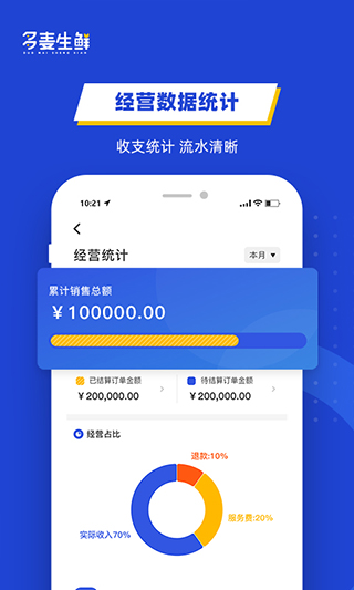 多麦生鲜商家端app软件封面