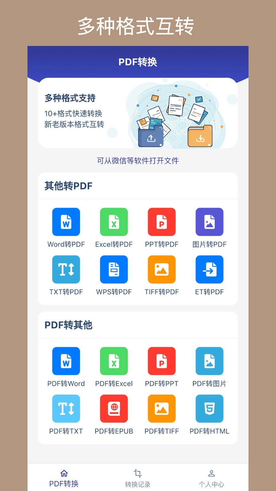 PDF格式转换器软件封面